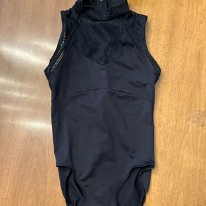 Ansilie Wear black leotard. Size small